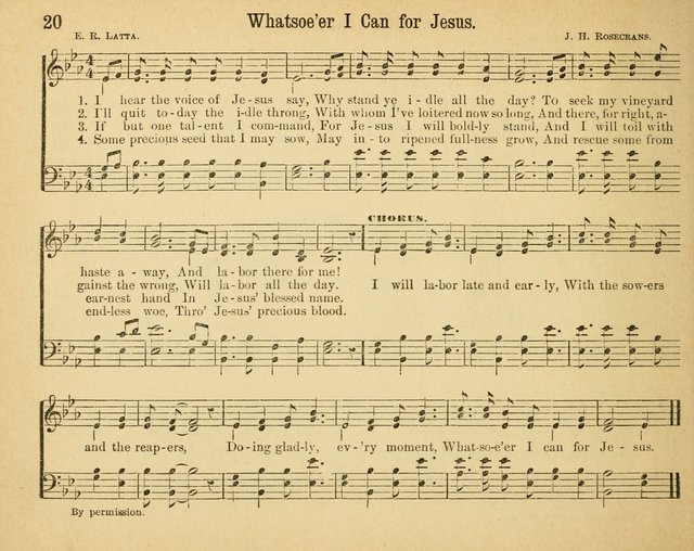 Songs of Rejoicing: a collection of new songs for the Sunday-school page 20