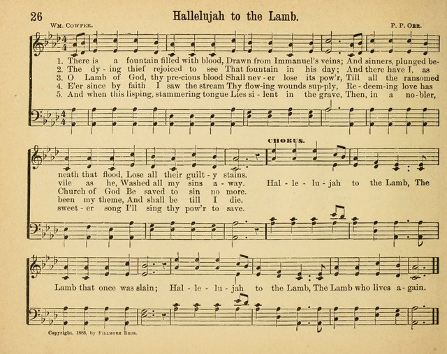 Songs of Rejoicing: a collection of new songs for the Sunday-school page 26