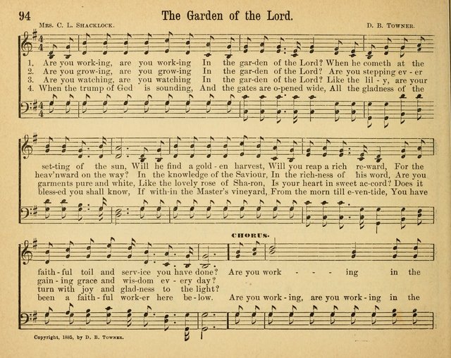 Songs of Rejoicing: a collection of new songs for the Sunday-school page 94