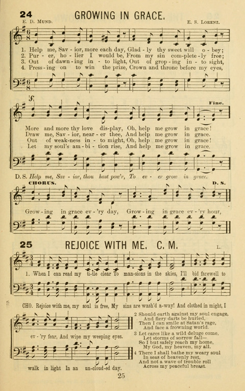 Songs of Refreshing No. 2: Adapted for use in revival meetings, camp meetings, and social service of the church page 23