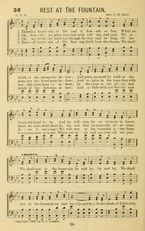 Songs of Refreshing No. 2: Adapted for use in revival meetings, camp meetings, and social service of the church page 36