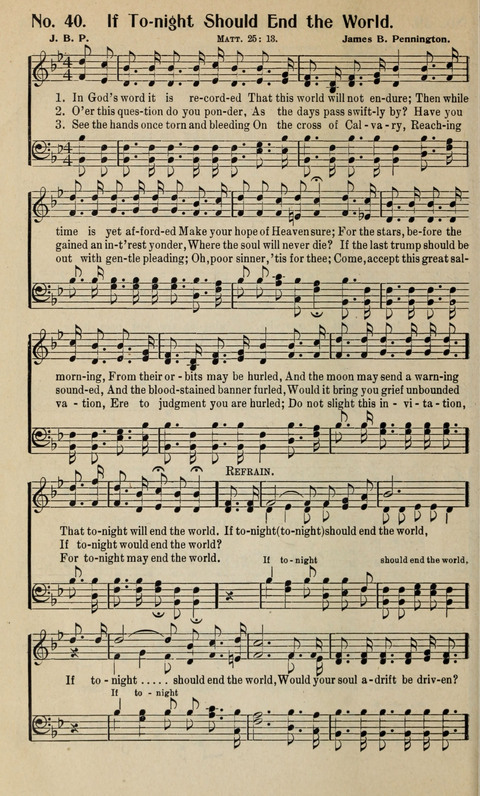 Songs of Redeeming Love: for the Church, Sunday School and other Services of the Sanctuary page 41