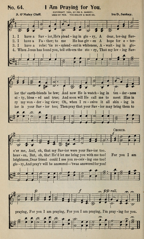 Songs of Redeeming Love: for the Church, Sunday School and other Services of the Sanctuary page 65