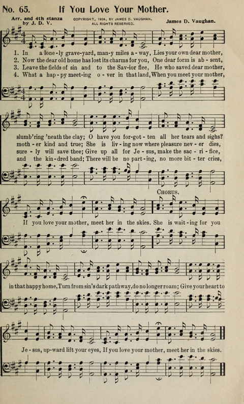 Songs of Redeeming Love: for the Church, Sunday School and other Services of the Sanctuary page 66