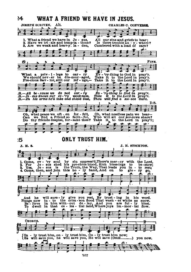 Songs of Revival Power page 105