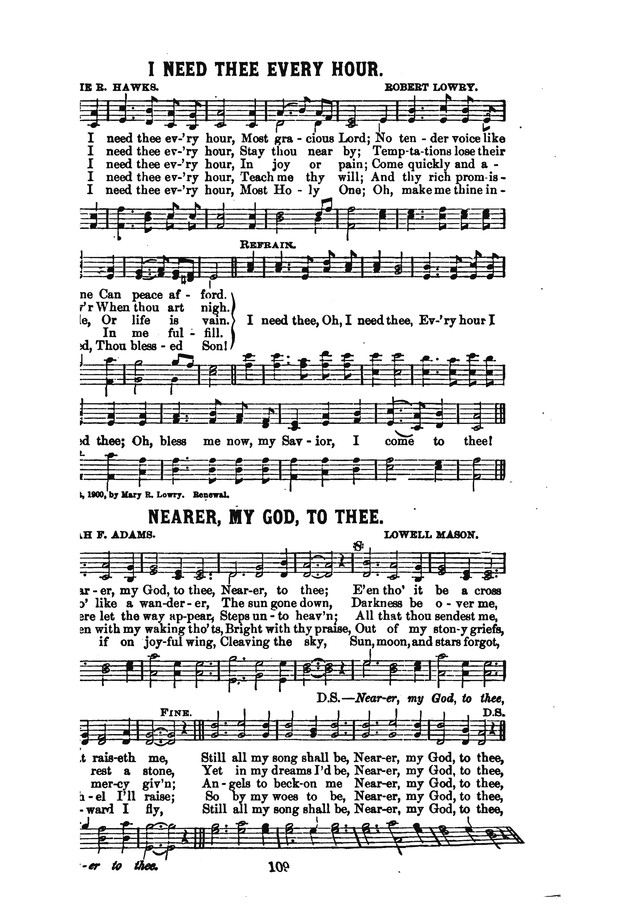Songs of Revival Power page 107