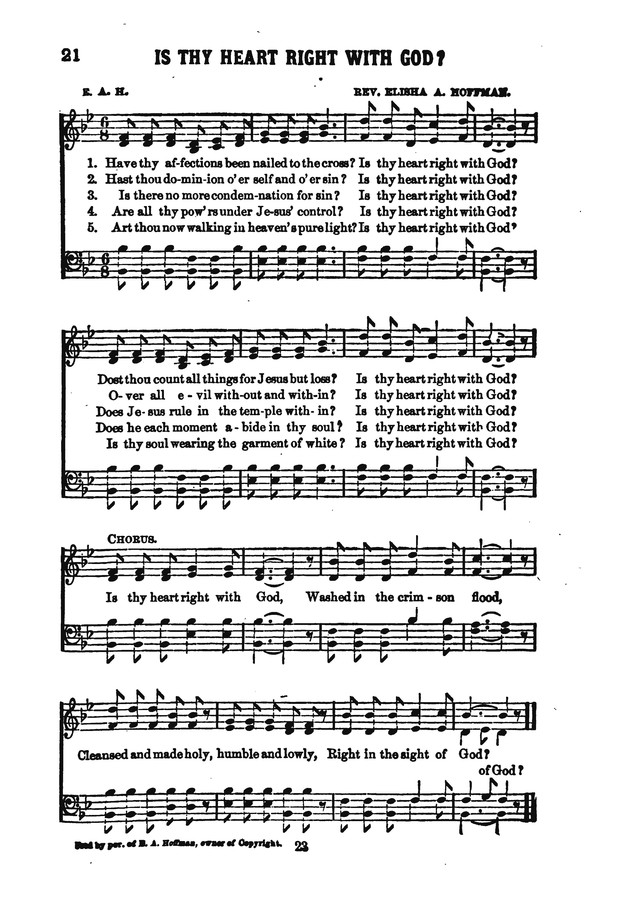 Songs of Revival Power page 22