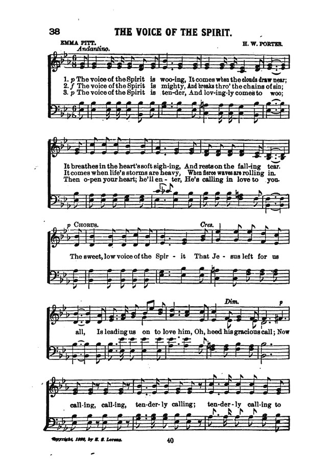 Songs of Revival Power page 39