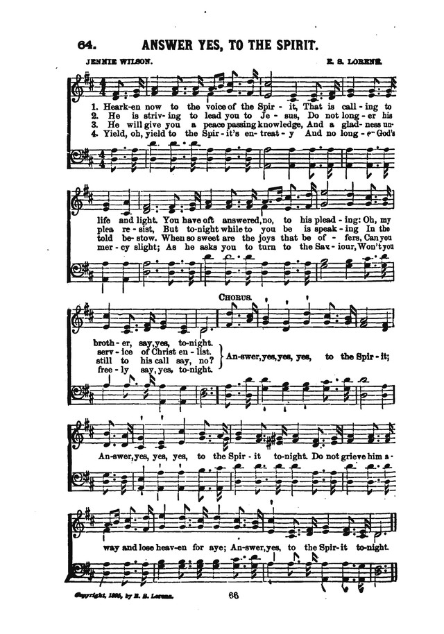 Songs of Revival Power page 64