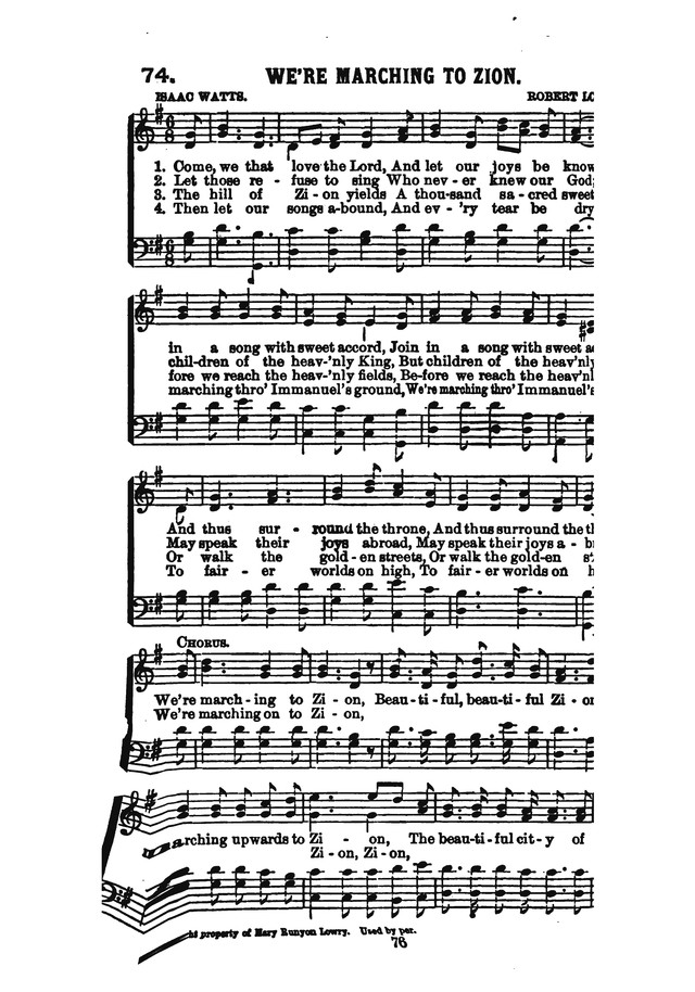 Songs of Revival Power page 74