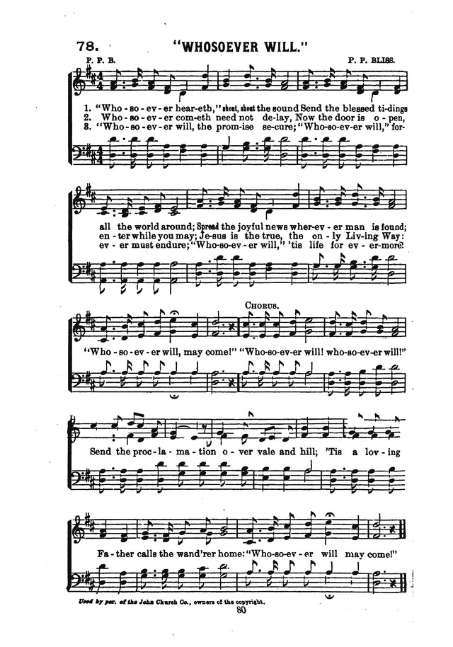 Songs of Revival Power page 78
