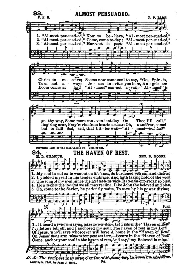 Songs of Revival Power page 82