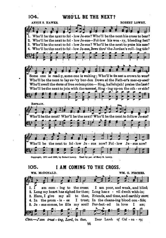 Songs of Revival Power page 94