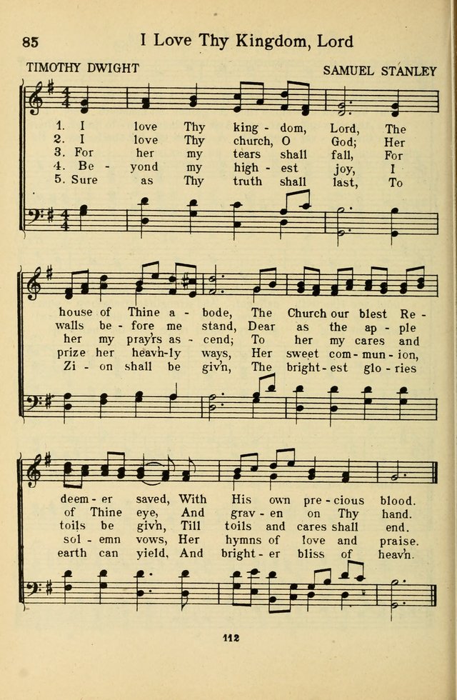 Songs of Service: for use in assemblies of young people and older boys and girls page 114