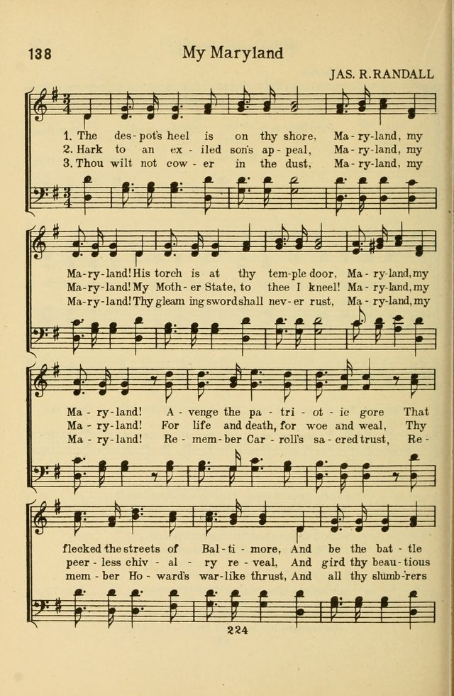 Songs of Service: for use in assemblies of young people and older boys and girls page 226