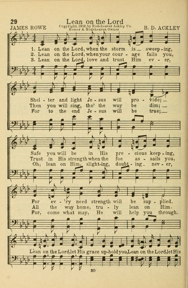 Songs of Service: for use in assemblies of young people and older boys and girls page 32