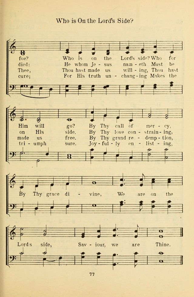 Songs of Service: for use in assemblies of young people and older boys and girls page 79