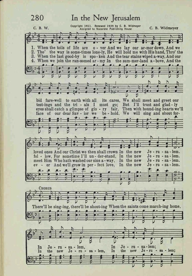 In the New Jerusalem