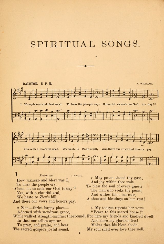 A Selection of Spiritual Songs: with music for the Church and the Choir page 12