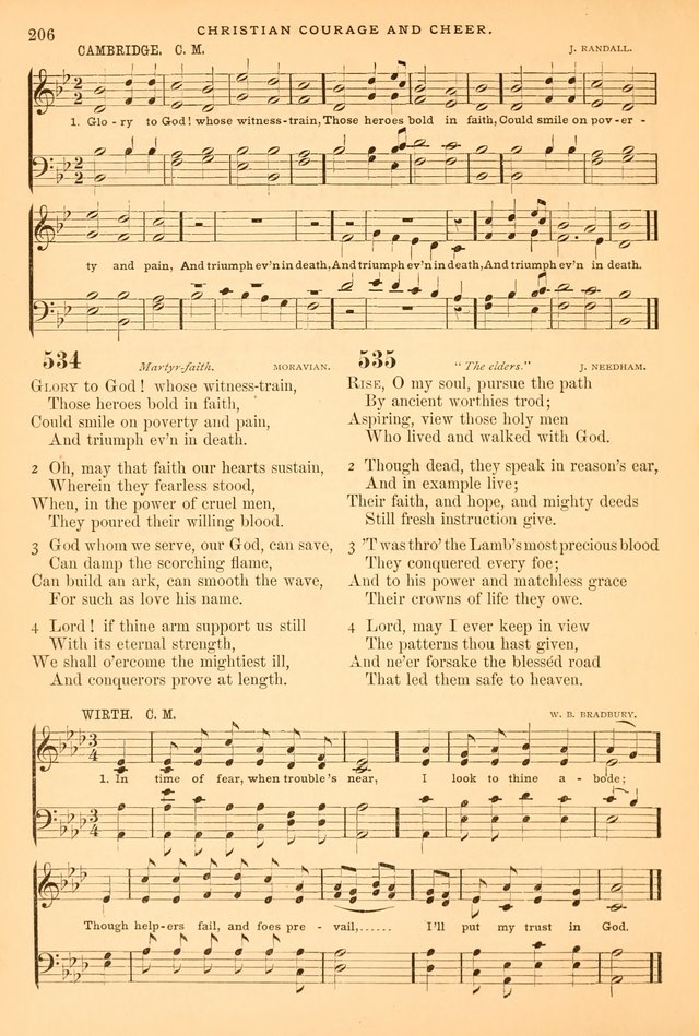 A Selection of Spiritual Songs: with music for the Church and the Choir page 217