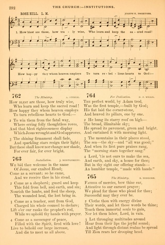 A Selection of Spiritual Songs: with music for the Church and the Choir page 303