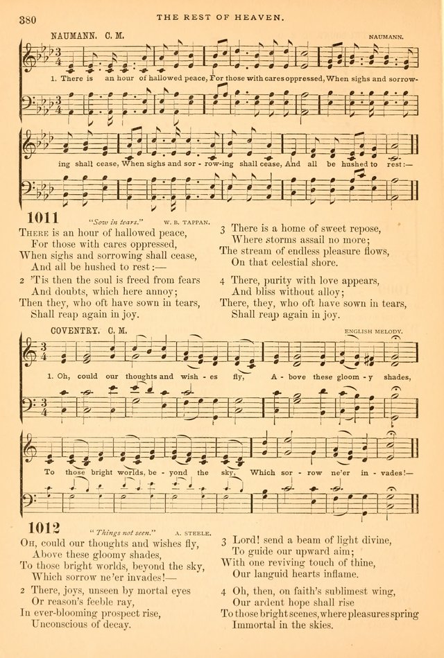 A Selection of Spiritual Songs: with music for the Church and the Choir page 391