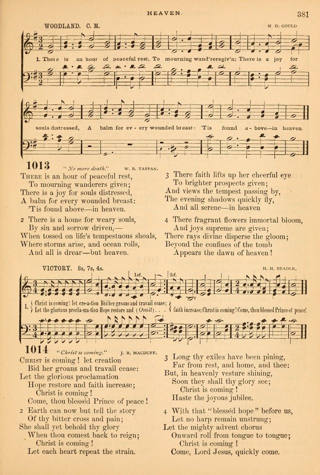 A Selection of Spiritual Songs: with music for the Church and the Choir page 392