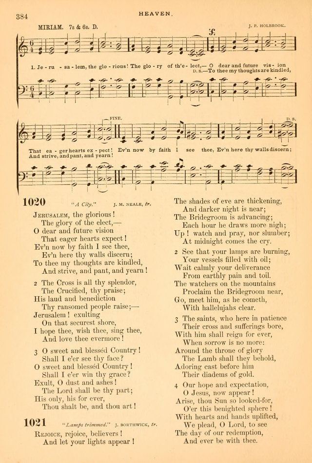 A Selection of Spiritual Songs: with music for the Church and the Choir page 395