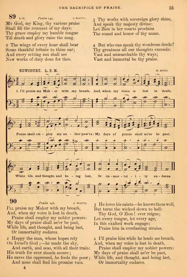 A Selection of Spiritual Songs: with music for the Church and the Choir page 46