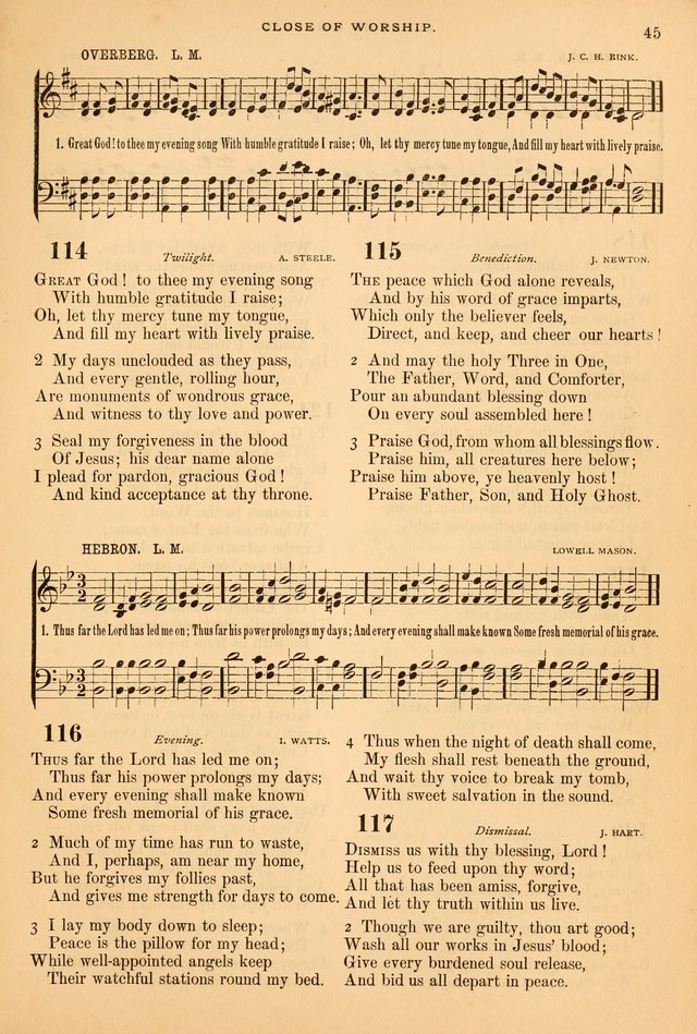 A Selection of Spiritual Songs: with music for the Church and the Choir page 56
