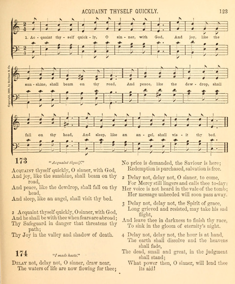 A Selection of Spiritual Songs: with music, for the Sunday-school page 121