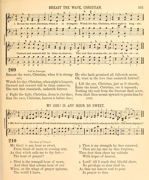 A Selection of Spiritual Songs: with music, for the Sunday-school page 149