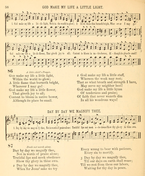 A Selection of Spiritual Songs: with music, for the Sunday-school page 56