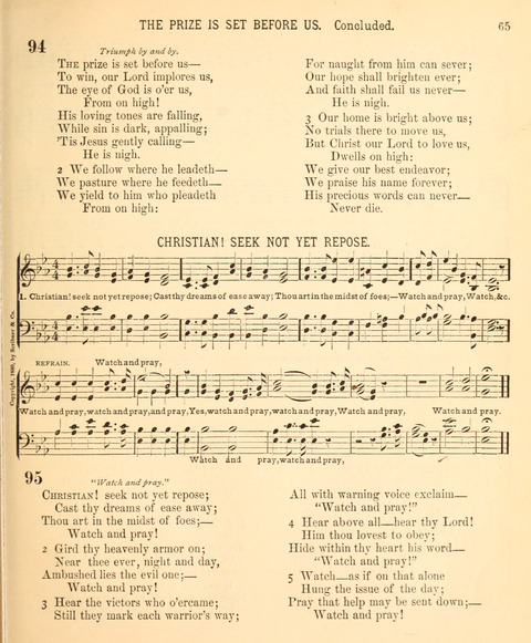 A Selection of Spiritual Songs: with music, for the Sunday-school page 63