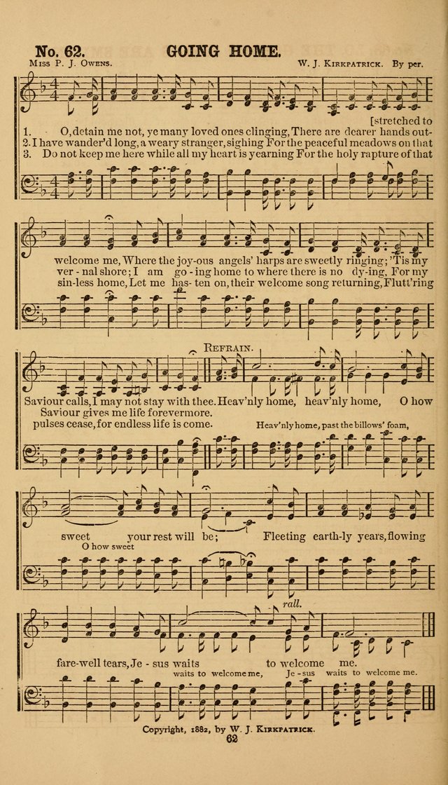 Songs of Triumph: adapted to prayer meetings, camp meetings, and all other seasons of religious worship page 64