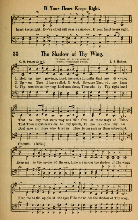 Songs of the Tabernacle: for Church, Sunday School, young people