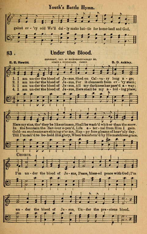 Songs of the Tabernacle: for Church, Sunday School, young people