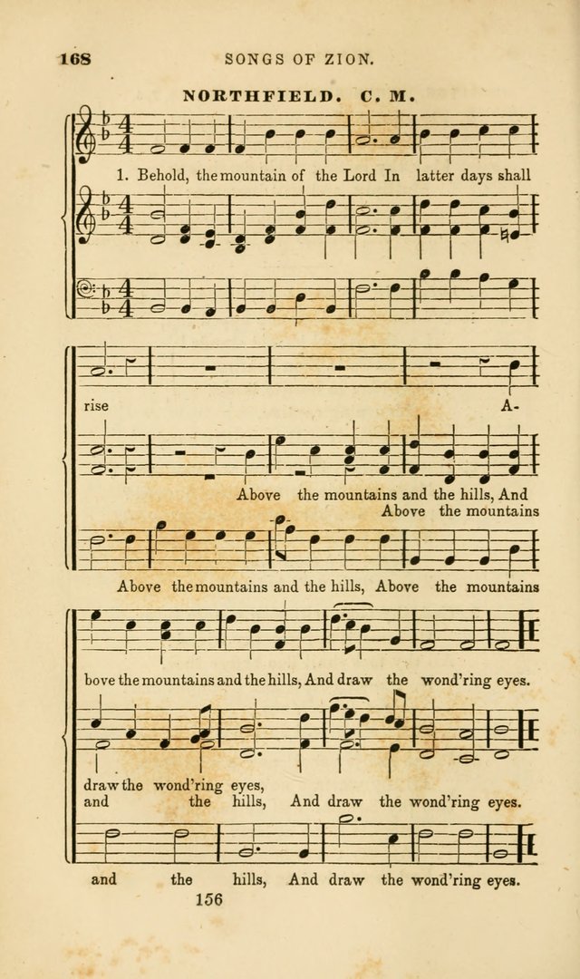 Songs of Zion: a manual of the best and most popular hymns and tunes, for social and private devotion page 163