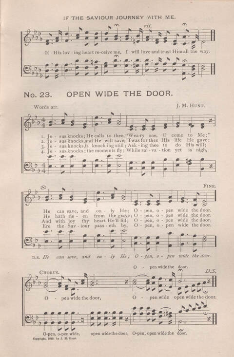 Songs of Zion: a collection of old and new songs page 23
