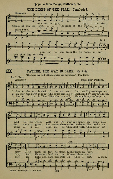 The Songs of Zion: the new official hymnal of the Cumberland Presbyterian Church page 371