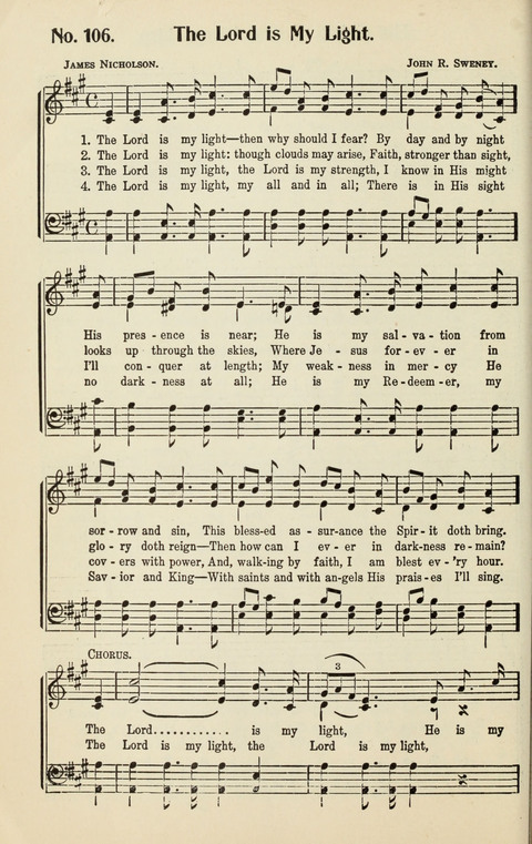 The Songs of Zion: A Collection of Choice Songs page 106