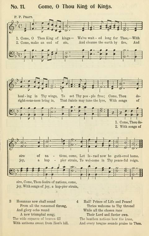 The Songs of Zion: A Collection of Choice Songs page 11