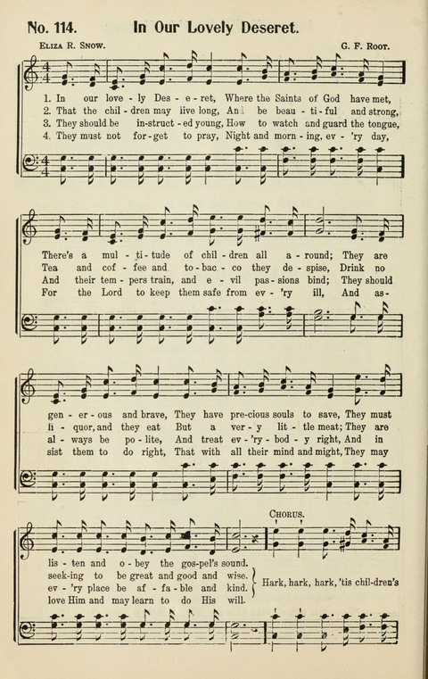 The Songs of Zion: A Collection of Choice Songs page 114