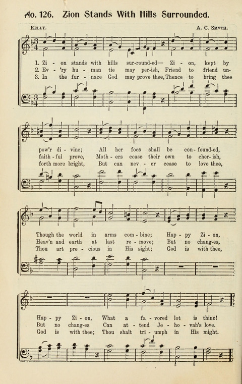 The Songs of Zion: A Collection of Choice Songs page 126