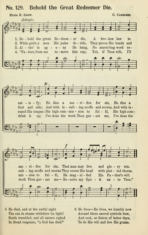 The Songs of Zion: A Collection of Choice Songs page 129