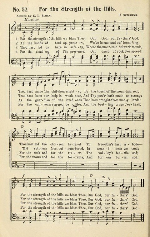 The Songs of Zion: A Collection of Choice Songs page 52