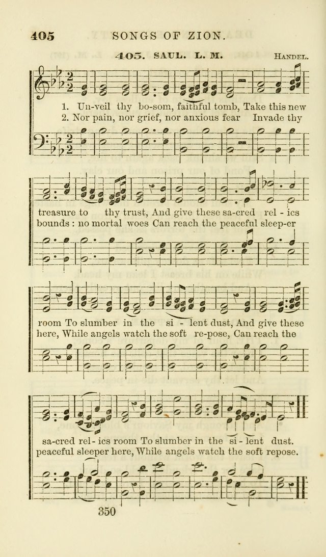 Songs of Zion Enlarged: a manual of the best and most popular hymns and tunes, for social and private devotion page 359