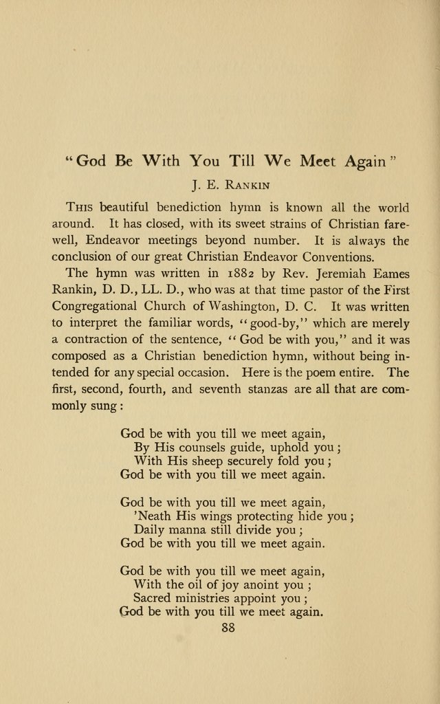 Twenty-Four Memory Hymns and Their Stories page 83