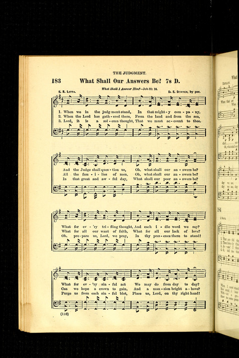The Brethren Hymnal: A Collection of Psalms, Hymns and Spiritual Songs suited for Song Service in Christian Worship, for Church Service, Social Meetings and Sunday Schools page 114