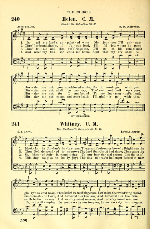 The Brethren Hymnal: A Collection of Psalms, Hymns and Spiritual Songs suited for Song Service in Christian Worship, for Church Service, Social Meetings and Sunday Schools page 154